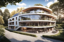 Projekt Geschäftshaus Öko auf www.luxdesign369.com